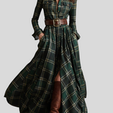 Giulietta – Karirana Maxi Košulja-Haljina