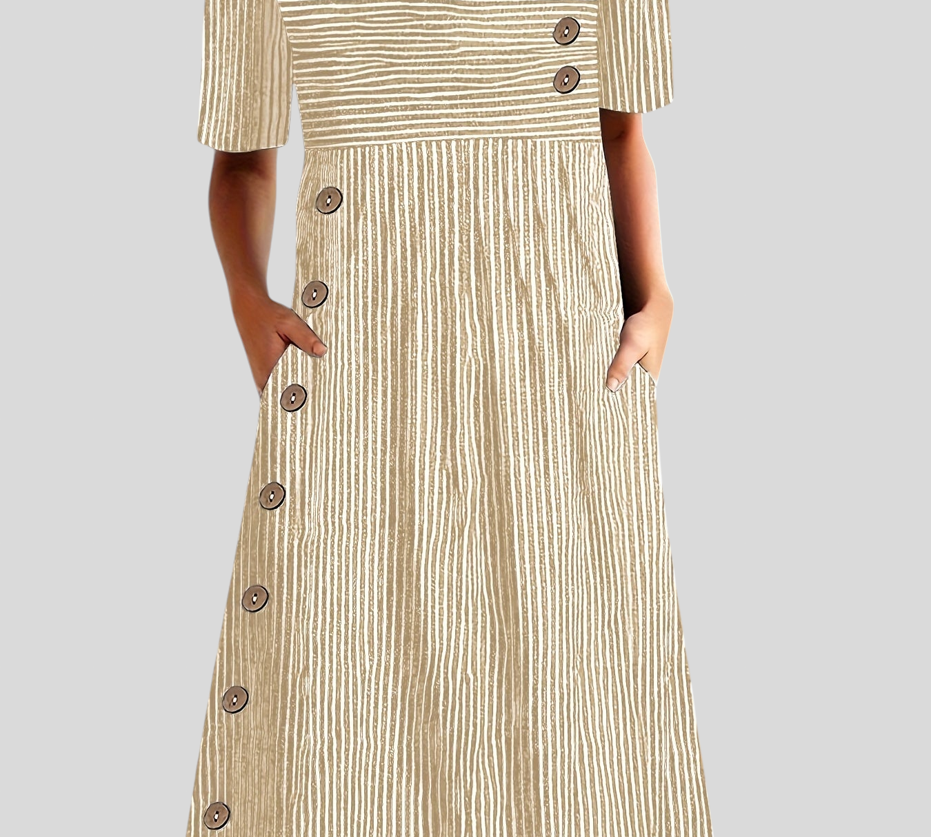 Sofia - Prugasta Ljetna Haljina