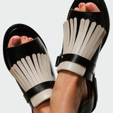 Lucretia | Elegantne platforme papuče s resicama