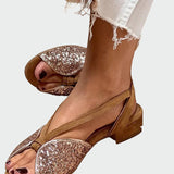 Lukretzja | Sandale s gliterom