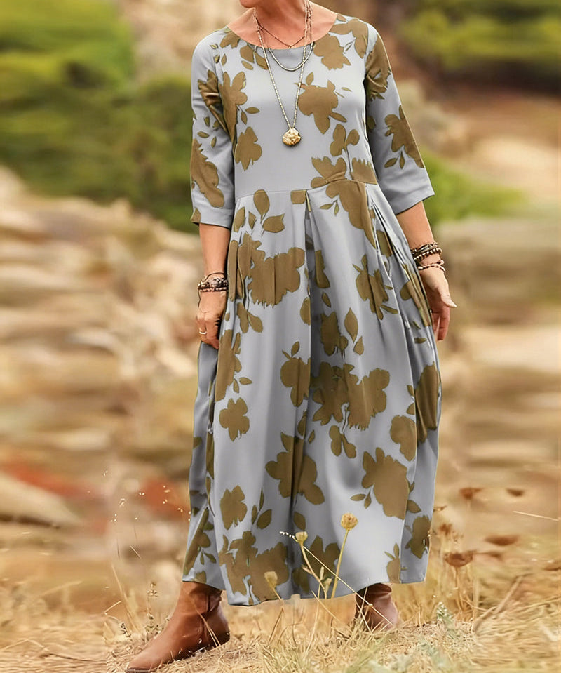 Faye™ | Ženska haljina s retro printom