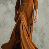 Sienna - Vintage Flow Maksi haljina