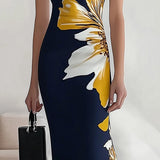 Lily | Plažni Glam Elegantna Midi Haljina za Rad i Festival