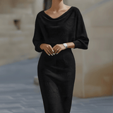 Lydia | Elegantna Midi Haljina za Svakodnevnu Upotrebu