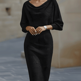 Lydia | Elegantna Midi Haljina za Svakodnevnu Upotrebu