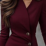 Olivia - Tailored Wrap Blejzer haljina