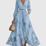 Siena™ - Elegantna plisirana maxi haljina