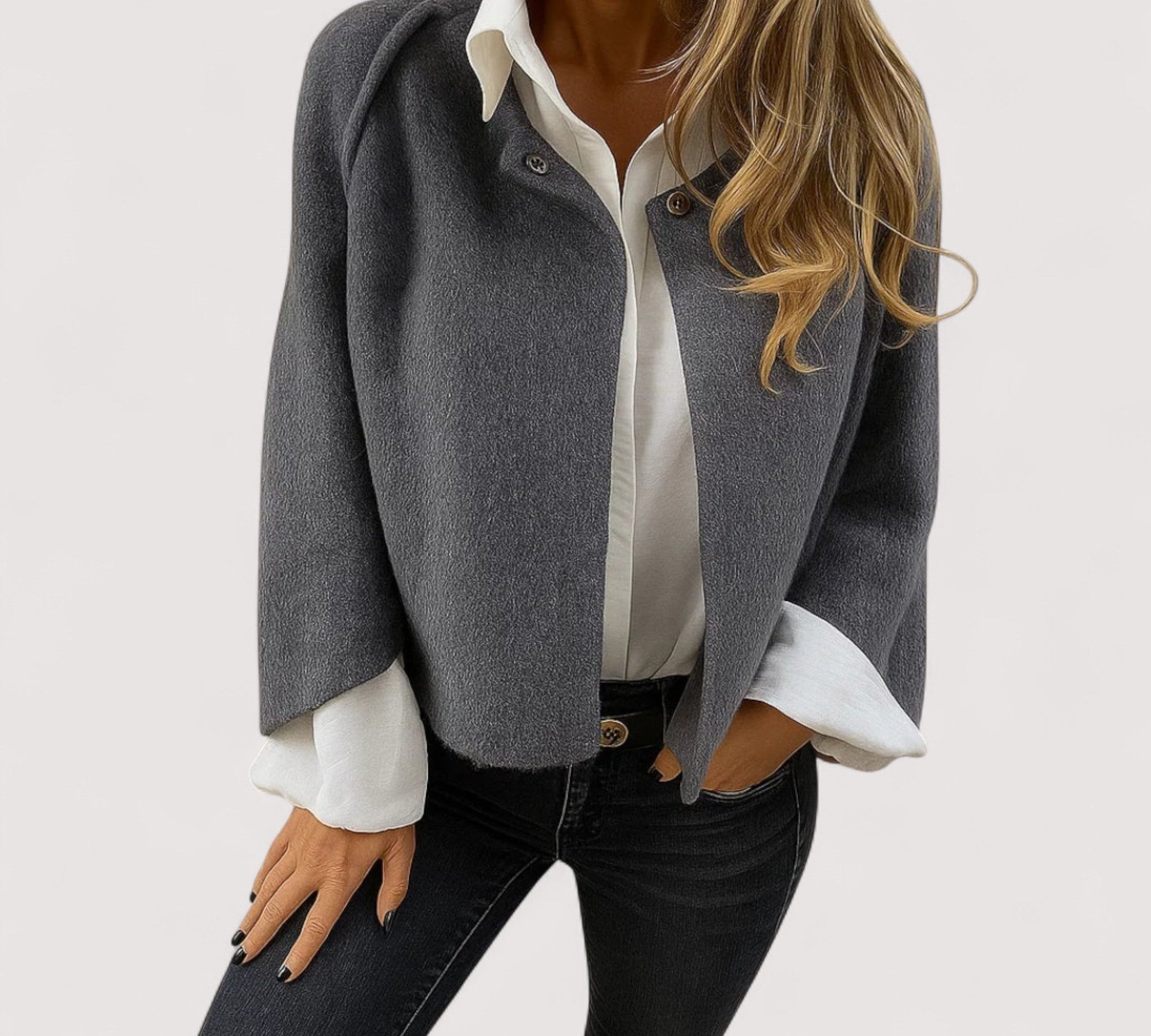 Judith™ | Elegantna, topla kratka jakna