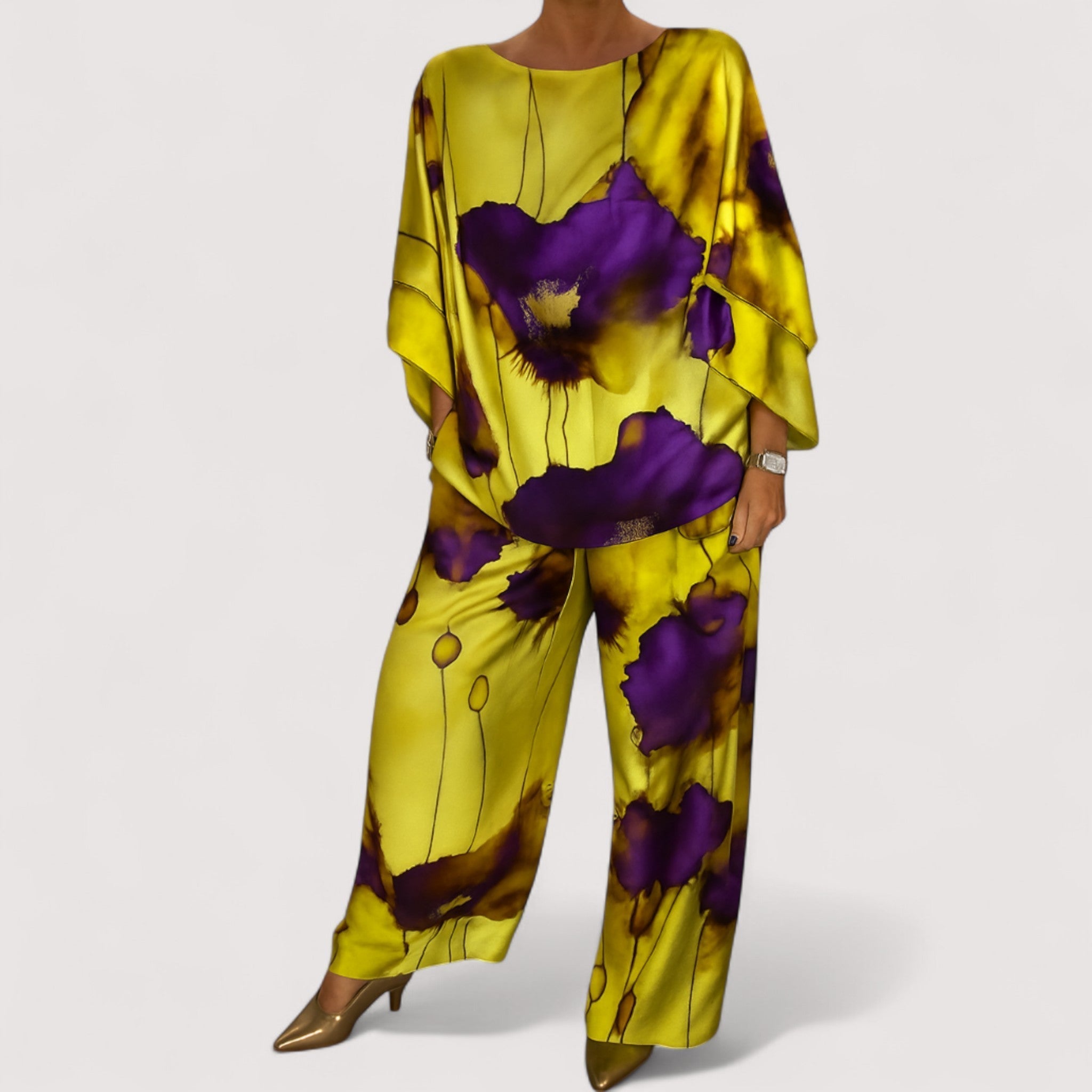 Enya™ | Dvodijelni satenski komplet