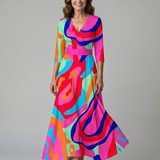 Celine | Wrap Maxi Haljina