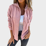 Jagoda - Kaput od kordura s kapuljačom i patentnim zatvaračem