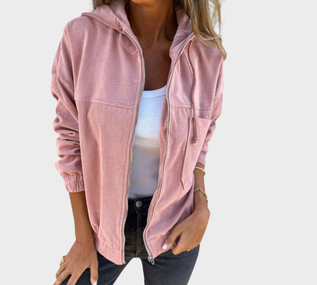 Jagoda - Kaput od kordura s kapuljačom i patentnim zatvaračem