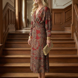 Lune | Natural Wrap Midi Haljina