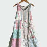 Haljina s pastelnim uzorkom