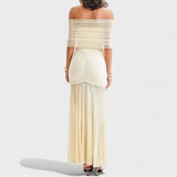 Tea - Dugačak pleteni haljina