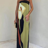 Joan | Obala Chic Halter Maxi Party Haljina