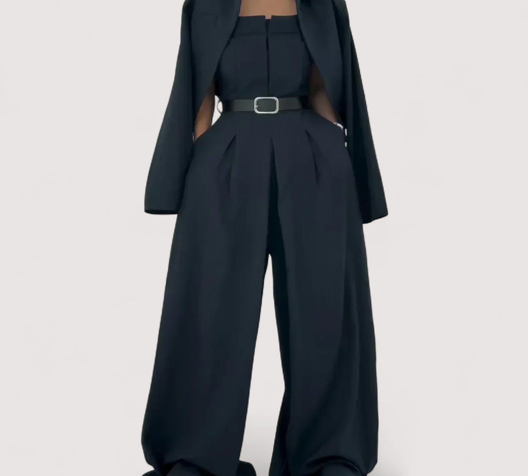 Eclat™ | Komplet Bustier i Jakna – Šik i Trendi