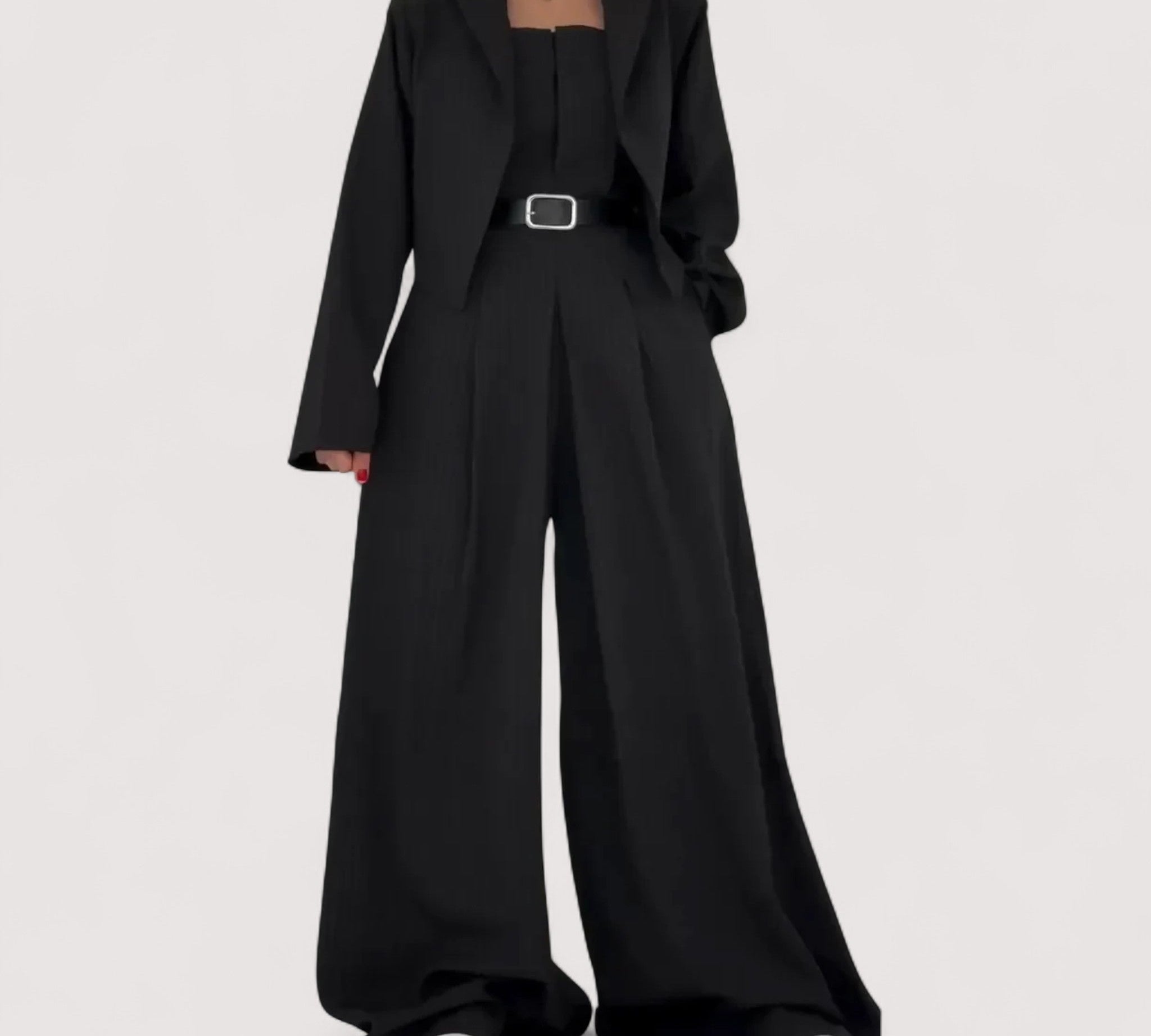 Eclat™ | Komplet Bustier i Jakna – Šik i Trendi