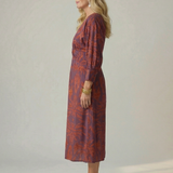 Lune | Natural Wrap Midi Haljina