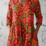 Felicity | Duga bluza s V-izrezom
