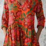 Felicity | Duga bluza s V-izrezom