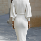 Lydia | Elegantna Midi Haljina za Svakodnevnu Upotrebu