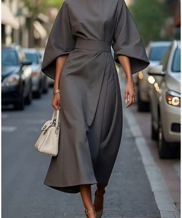 Lissey – Minimalist Belted Luxe Haljina