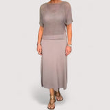 Claudia™ | Ljetna haljina s pletenim gornjim dijelom