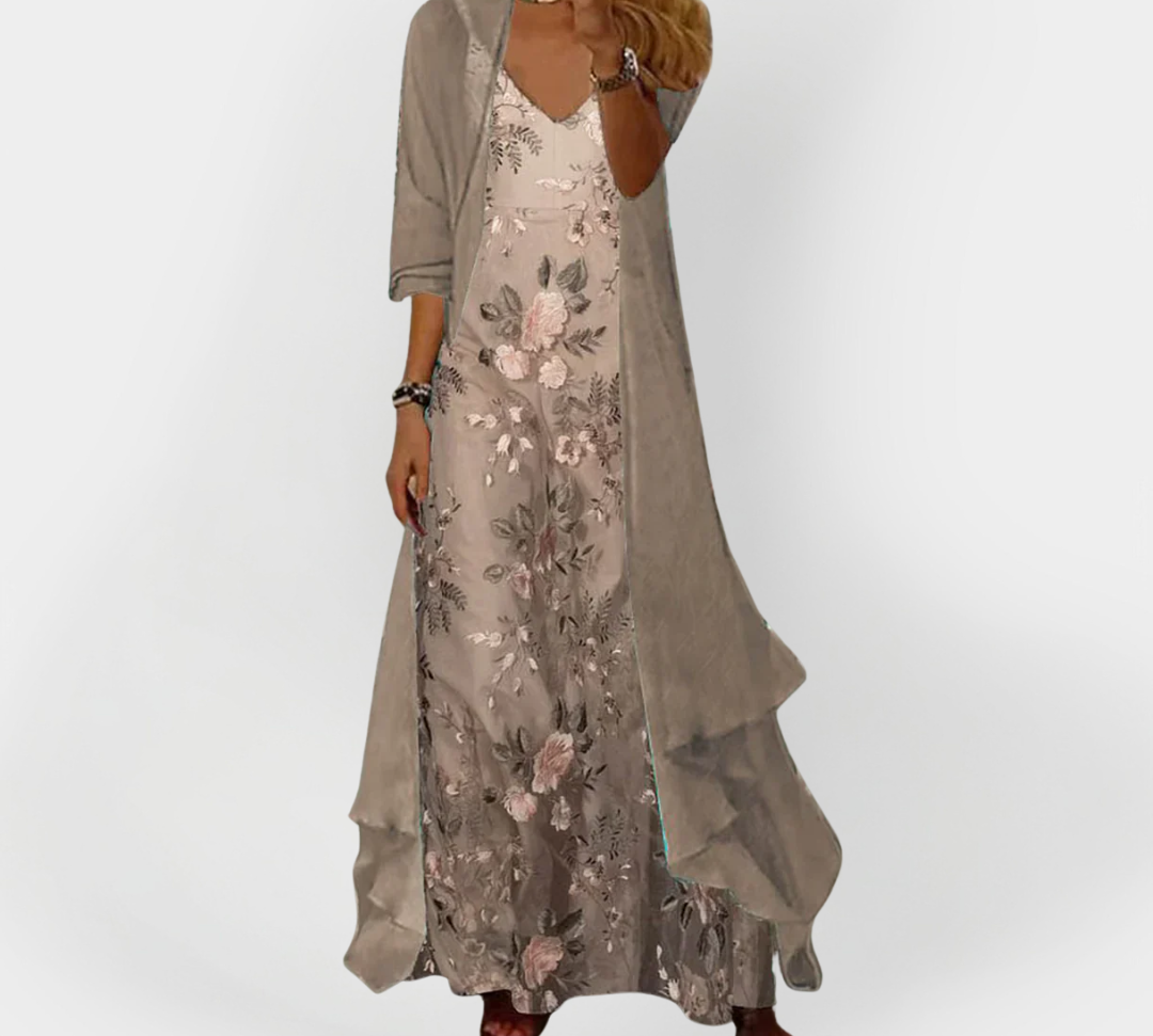 Maksimalna Haljina s Jaknom (Set od 2 Dijela)