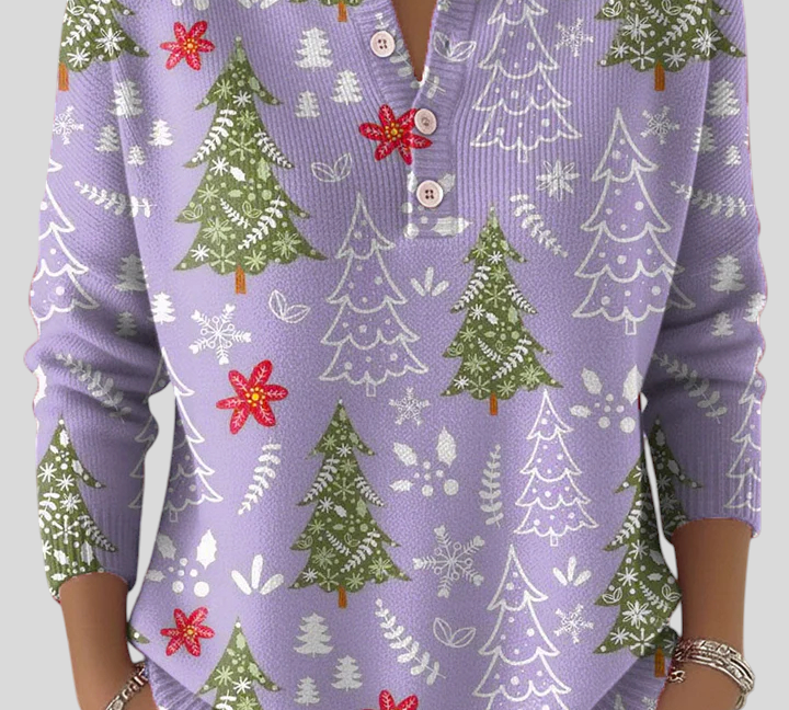 Sophie – Božićni Pulover S Gumbima