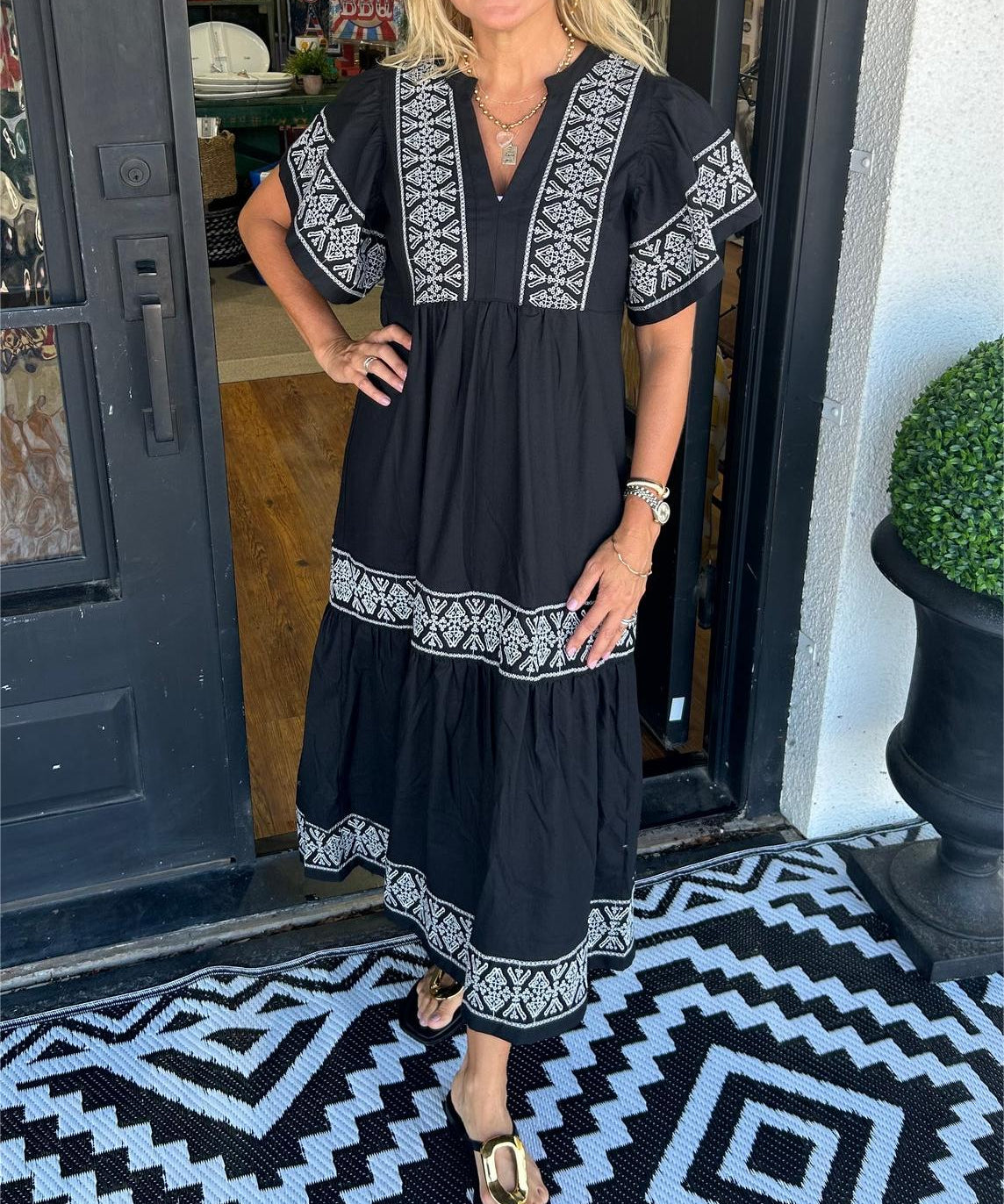 Hanna – Elegantna boho Haljina