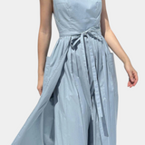 Maeve - Flowing Layered Dress with Belt