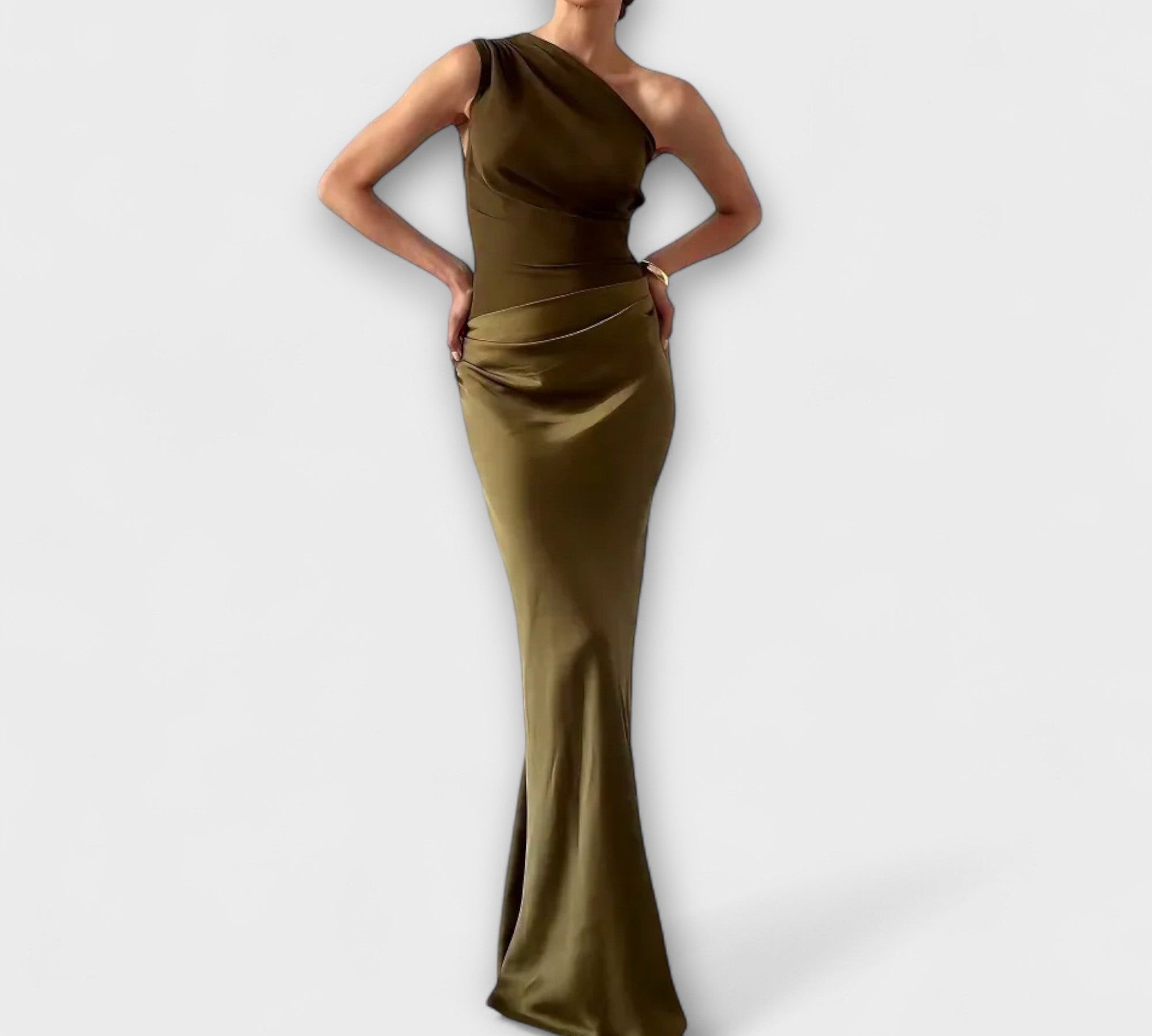 Maxi haljina s otvorenim ramenima