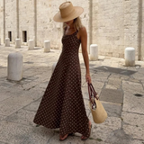 Clara – Polka Dot Maksi haljina