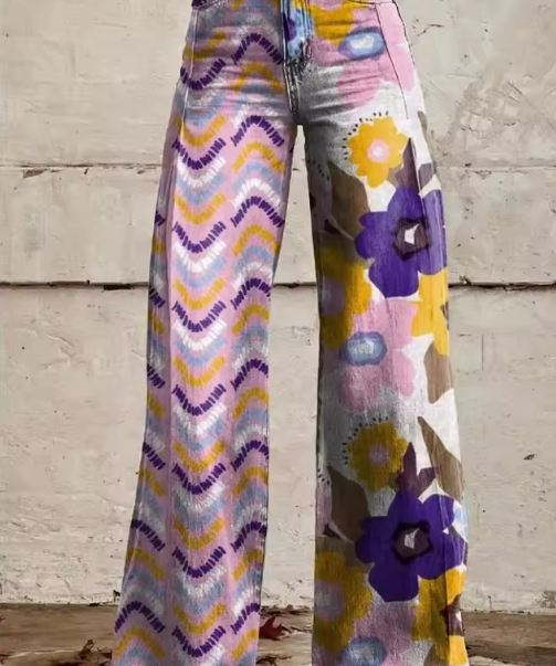 Isadora - Boho Cvjetne Hlače