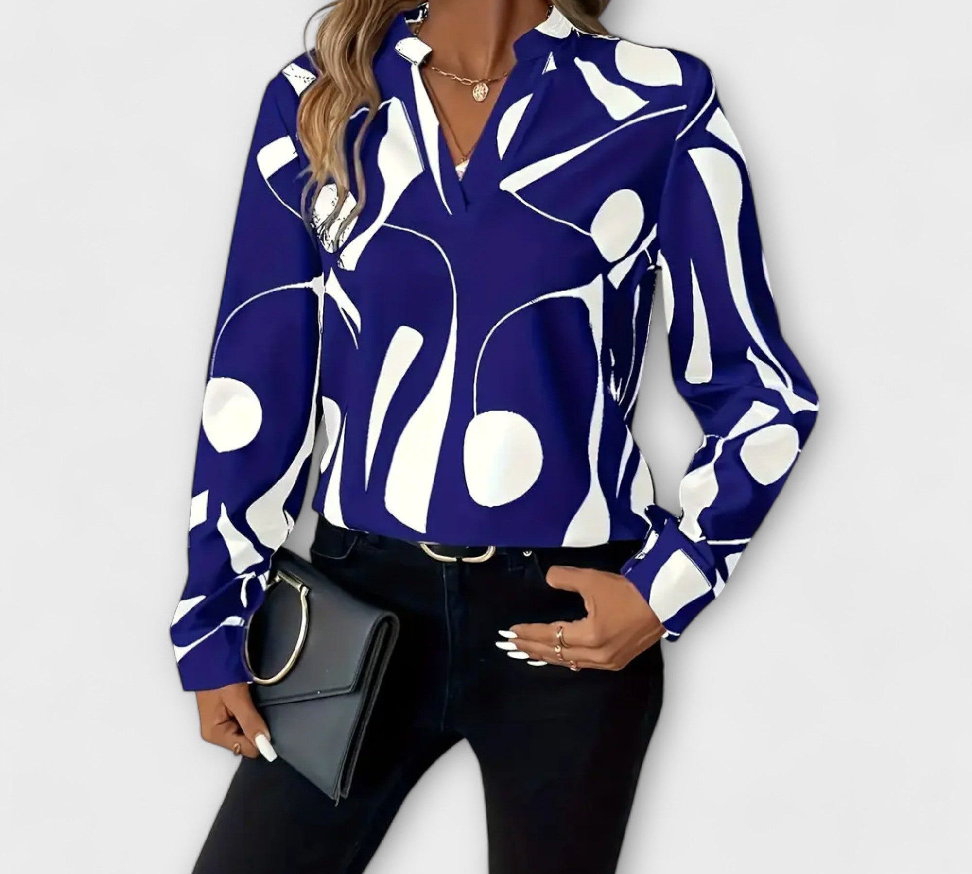 Lívia – Moderna Tiskana Bluza