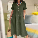 Briar – Effortless Buttoned Haljina