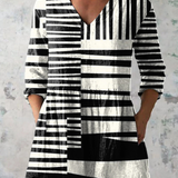 Capri | Duga bluza s V-izrezom