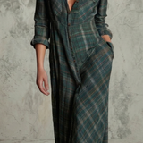 Dakota - Plaid Maksi košulja-haljina