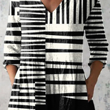 Capri | Duga bluza s V-izrezom