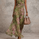 Serenna – Floral Halter Maksi haljina
