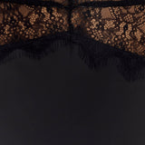 HALJINAS EN DENTELLE ET SATIN NOIRÉA