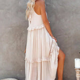 Robyn – Halter Ruffle Maksi Haljina