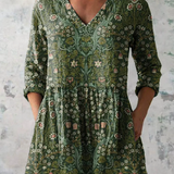 Addison | Duga bluza s V-izrezom