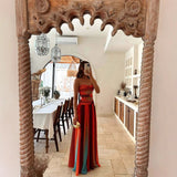 MARGOT – Robe Longue À Bretelles
