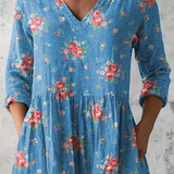 Mabel | Duga bluza s V-izrezom