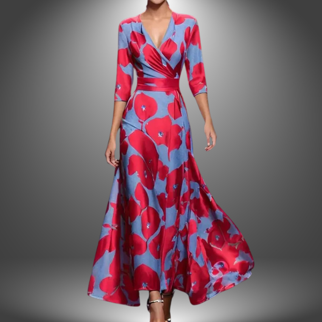 Saffie – S uzorkom Wrap Haljina