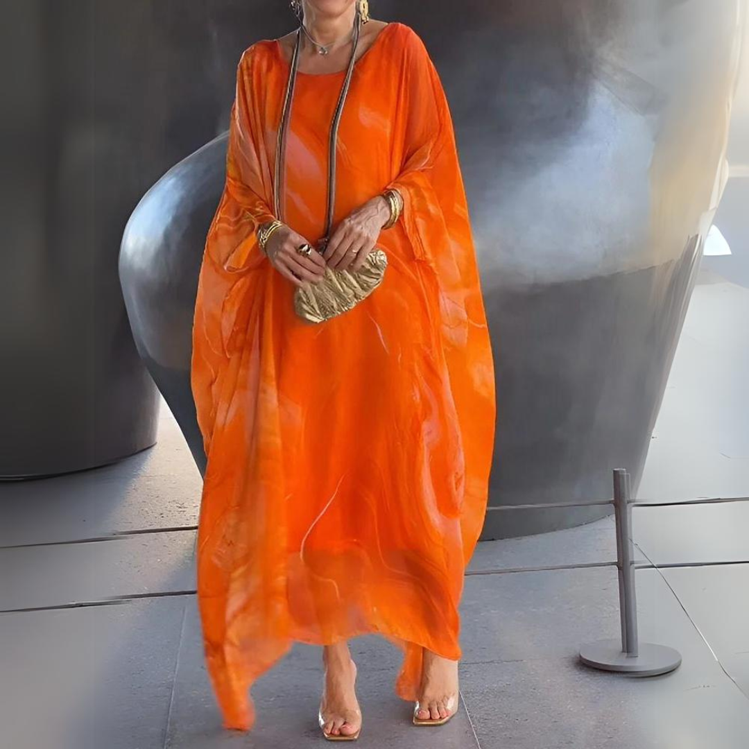 Paetyn – Charming Silk Chiffon Haljina