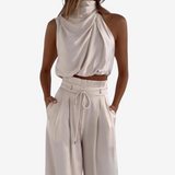 Ora™ | Palazzo hlače s prekriženim topom