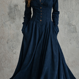 Serelune – Timeless Button Maksi haljina